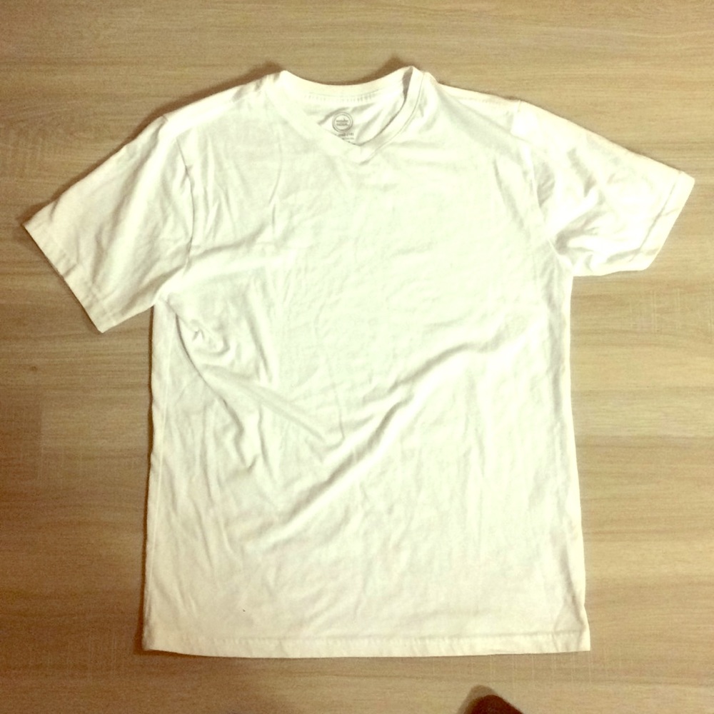 Basic white tee